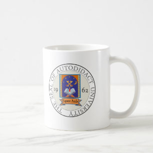Autodidact University Seal Coffee Mug