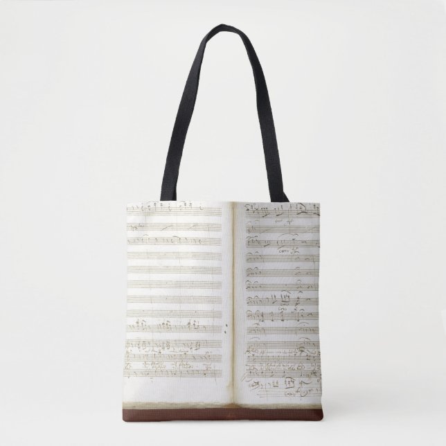 Autograph copy of 'The Magic Flute' Tote Bag (Front)
