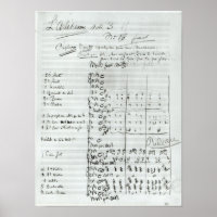 Autograph Score of Act III
