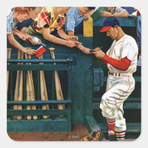 Autograph Session Square Sticker