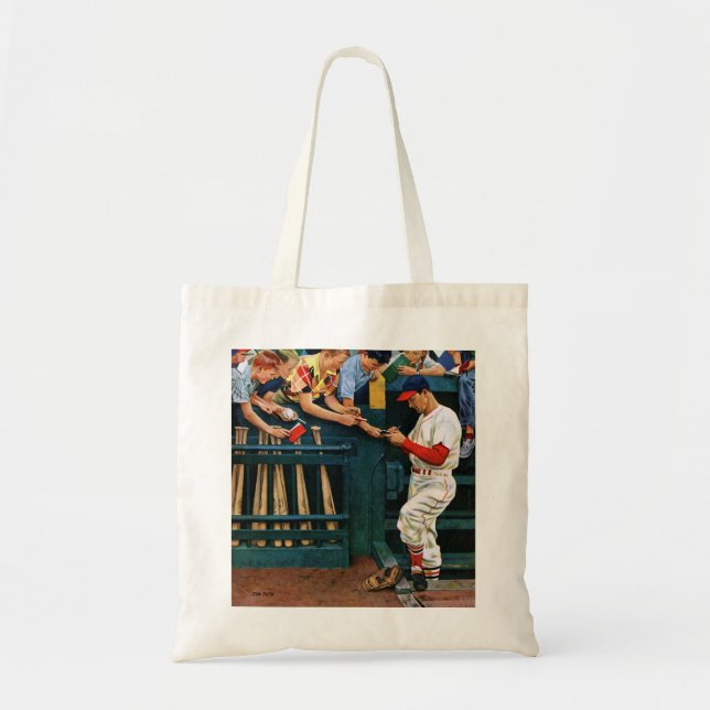 Autograph Session Tote Bag (Front)