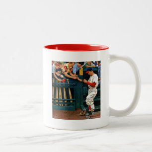 Autograph Session Two-Tone Coffee Mug