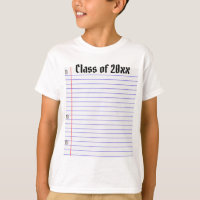 Autograph shirt (customize your year)