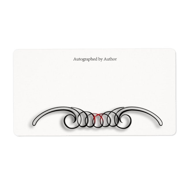 Autographe par livre d'auteur (Devant)