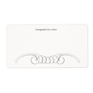 Autographed by Author Bookplate