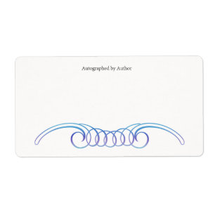 Autographed by Author Bookplate