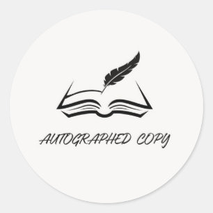 Autographed Copy Sticker