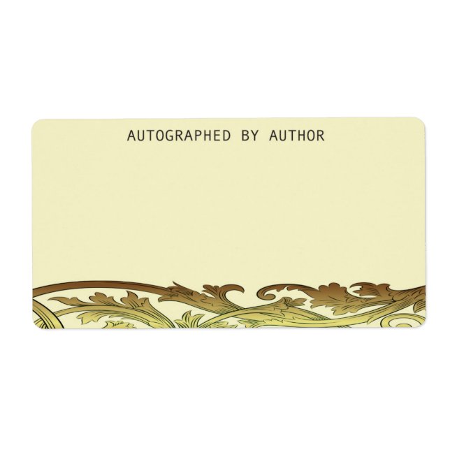 Autographié par l'auteur jaune (Devant)
