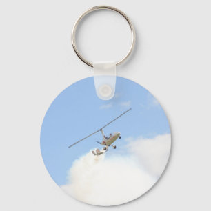 Autogyro In Flight Keychain