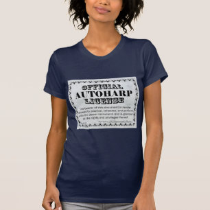 Autoharp License T-Shirt