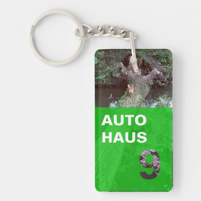 Autohaus Schlüsselanhänger Keychain (Front)