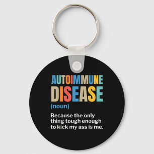 Autoimmune Disease Autoimmune Awareness Chronic Il Keychain