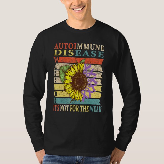 Autoimmune Disease Warrior 1 T-Shirt (Front)