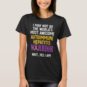Autoimmune Hepatitis Survivor Warrior  13 T-Shirt