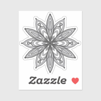 Autolove mandala fleurs autocollants