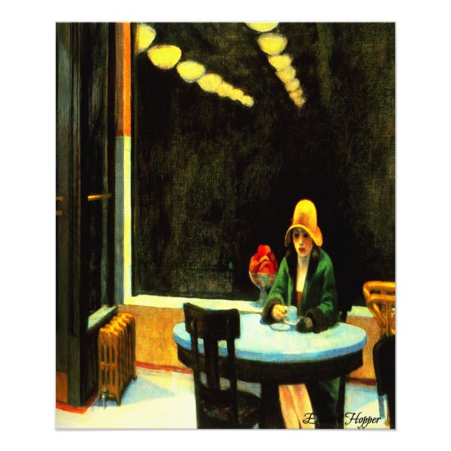 Automat by Edward Hopper 1927 Photo Print (Front)