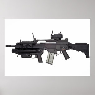 Automatic weapon G36 Poster