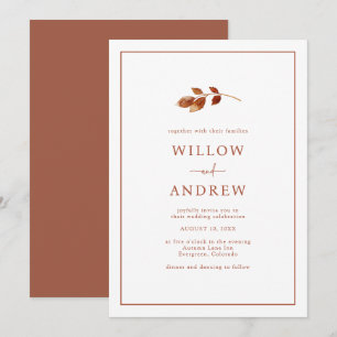 Automatisation simple Faire-part de mariage