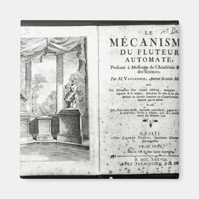 Automatons, illustration of the frontispiece magnet (Front)