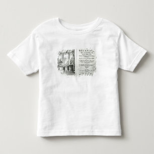 Automatons, illustration of the frontispiece toddler t-shirt