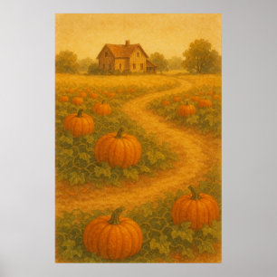 Automne 2, Luminosité de la récolte, Impression sa