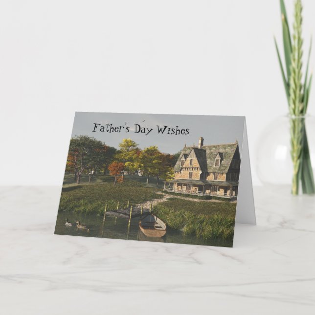 Automne à la carte de Fête des pères du lac (Devant)