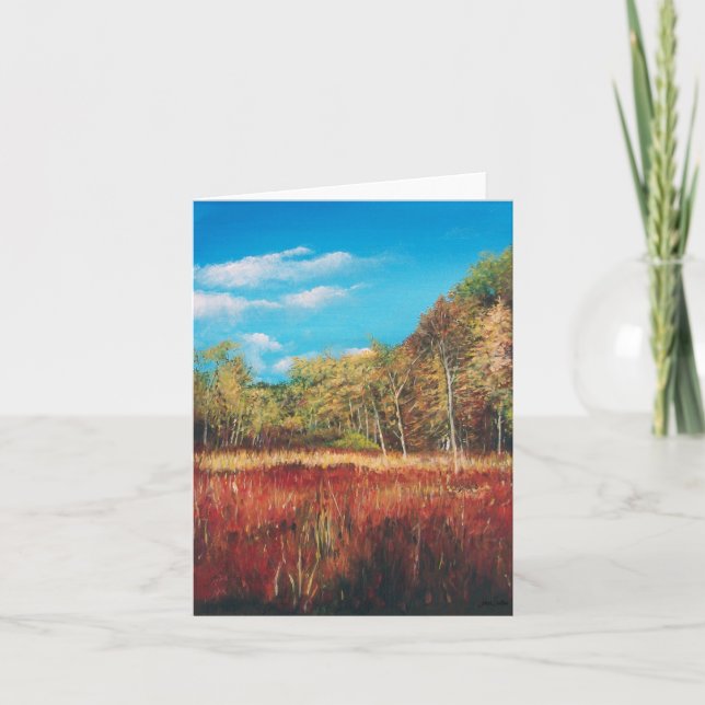 Automne Arbres d'automne Paysage Art (Devant)