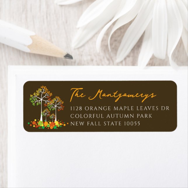 Automne Arbres Familiaux Automne Thanksgiving Adre (En situation)