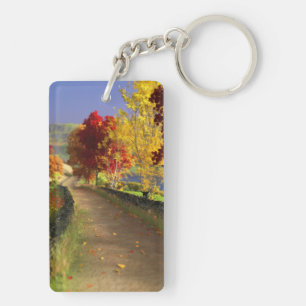 Automne dans le Porte - clé acrylique Glen