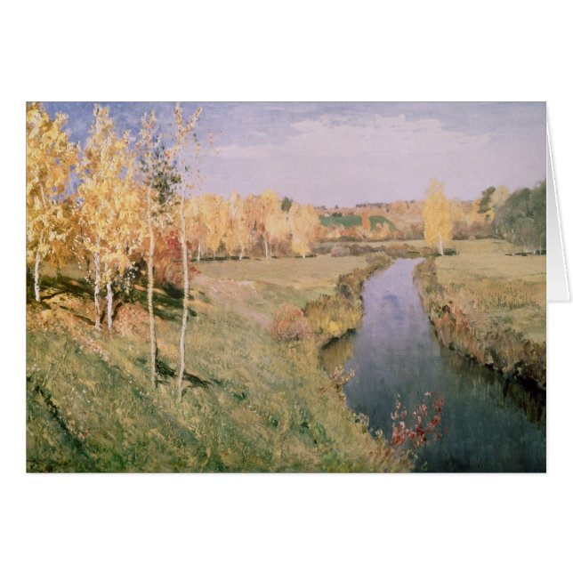 Automne d'or, 1895 (Devant horizontal)