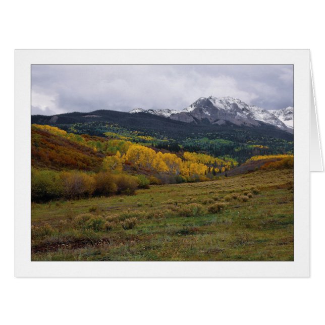 "Automne du Haut Pays" (Devant horizontal)
