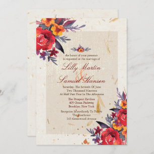 Automne Essence Mariage Invitations