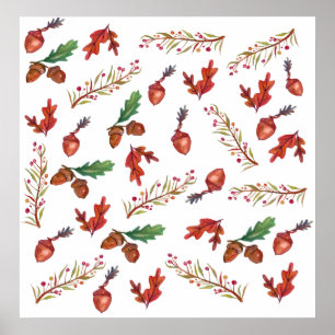 Automne, Feuille, Poster de maïs