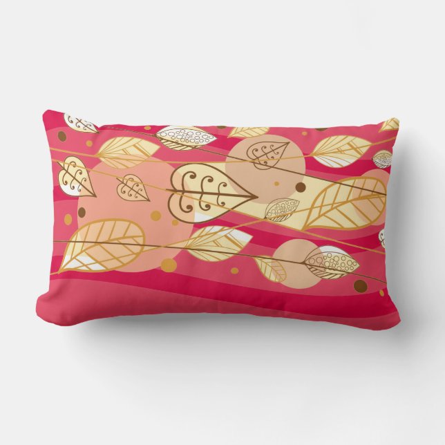 Automne Feuilles Coussin (Recto)