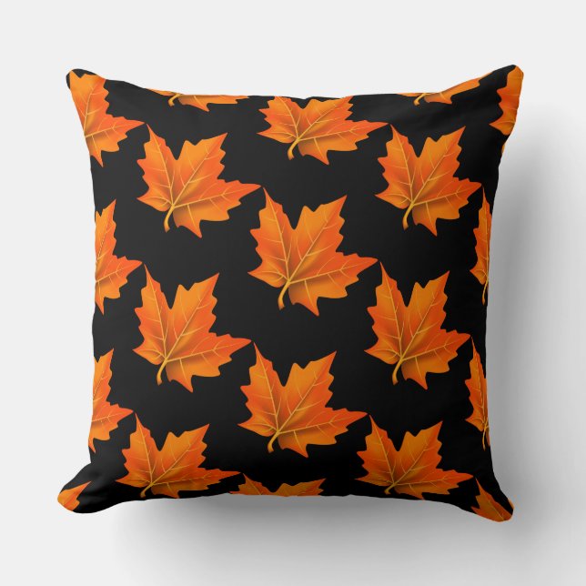 Automne Feuilles Coussin (Recto)