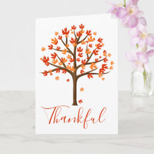Automne Feuilles de Thankesgiving Cartes Centerpie
