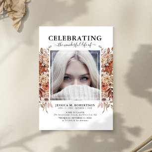 Automne Fleur d'automne Programme commémoratif fun