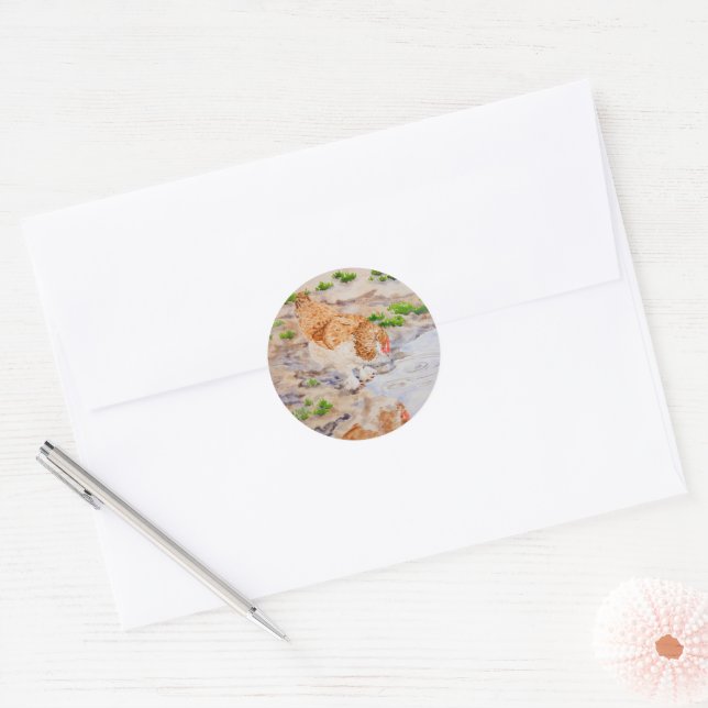 Automne les Stickers Poulet (Enveloppe)