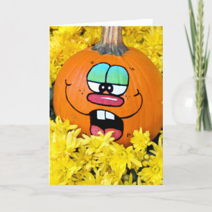 Automne Obtenir la carte d'Humour Anniversaire