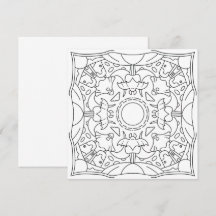 Automne paisible : Carte de couleur de nuit Éffray