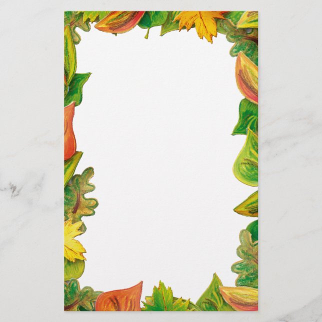 Automne - Papeterie (Devant)