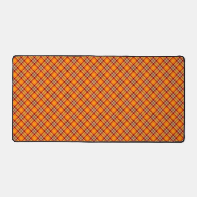 Automne Tartan Automne Plaid Rustique Conception C (Recto)