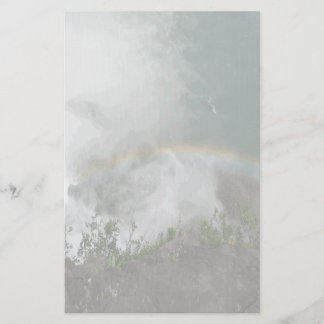 Automnes élégants d'arc-en-ciel de papeterie de