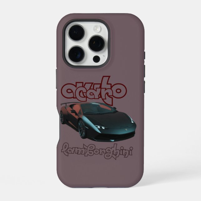 AUTOMOBILE iPhone CASE (Back)