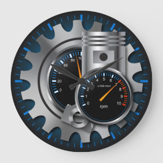 Automotive1 Wall Clock