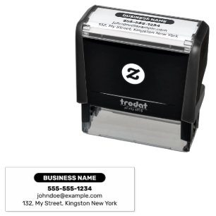Automotive Auto Detailing Car Repair Self-inking Stamp