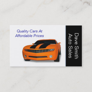 Automotive Business Card