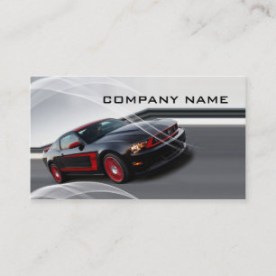 Automotive business card