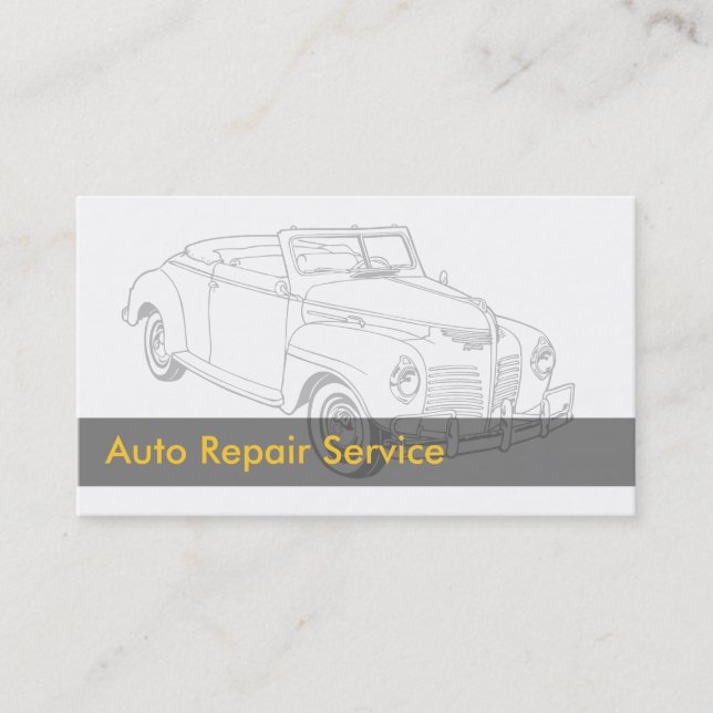 Automotive Business Cards (Front)