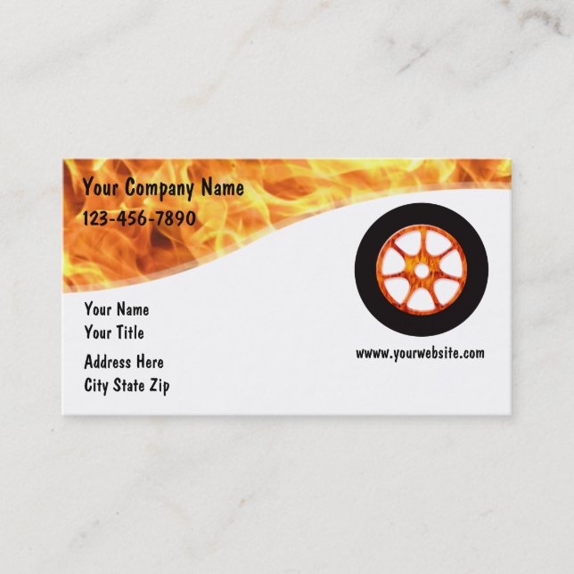 Automotive Business Cards (Front)